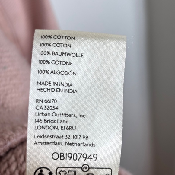 We the Free People Forever Yours Cardigan XS Winter Bloom Mauve Oversized Hoodie - Picture 9 of 13